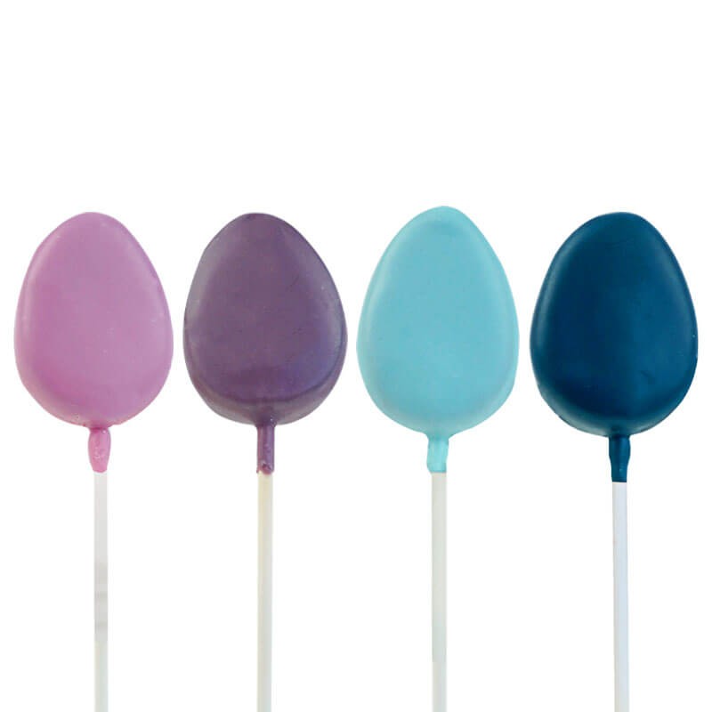 Ostereier Cake-Pops Pastell (12 Stück)