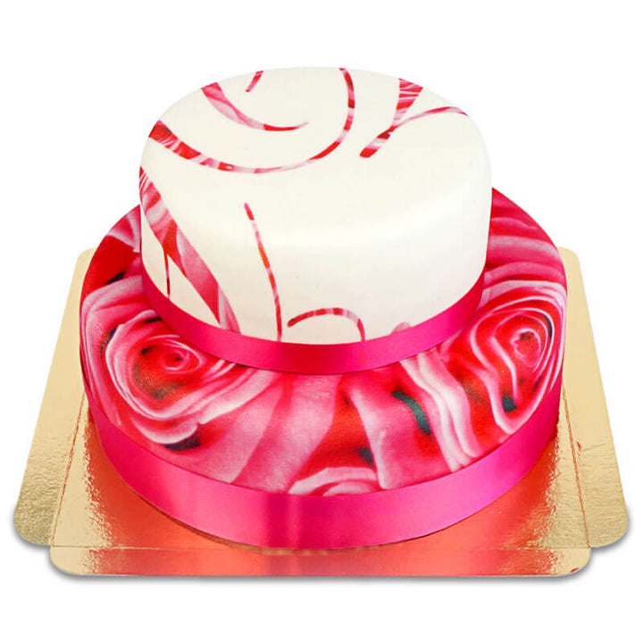 Pink Wedding Hochzeitstorte