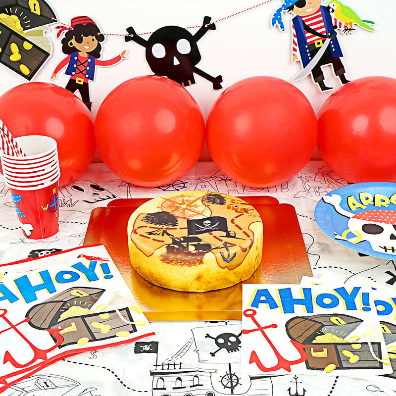 Piraten-Partyset - inkl. Torte
