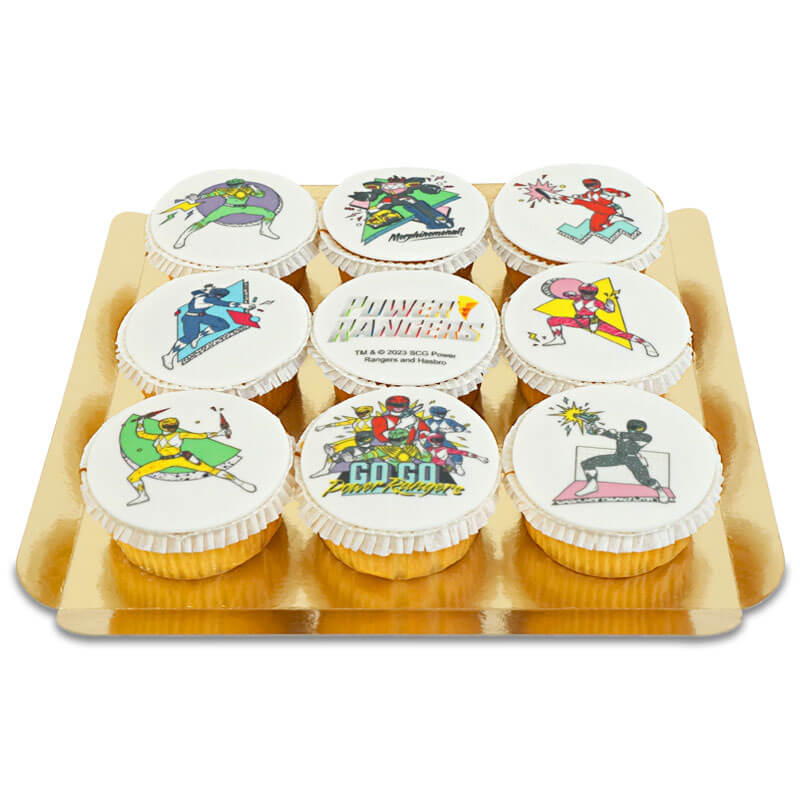 Power Rangers-Cupcakes