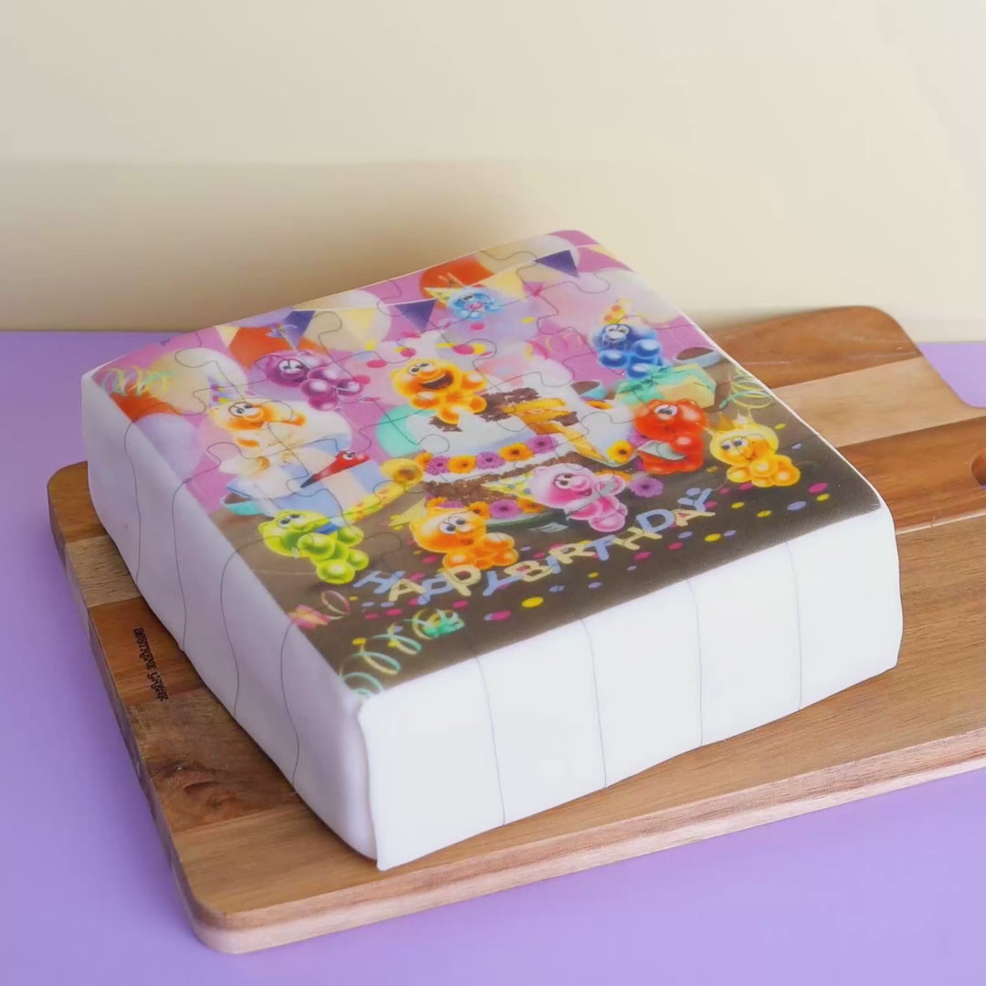 Gelini Torte - Happy Birthday Puzzle