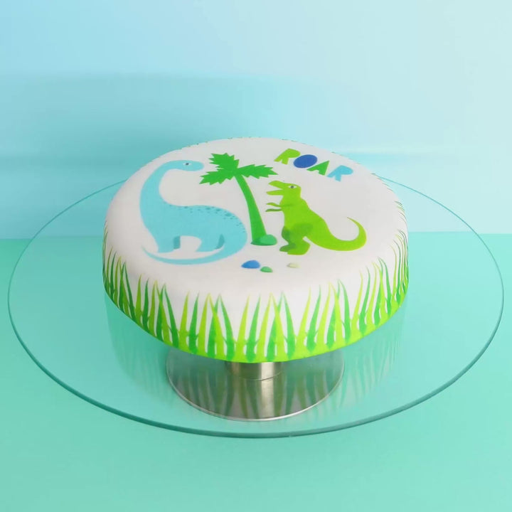 Kleine Dinosaurier-Torte