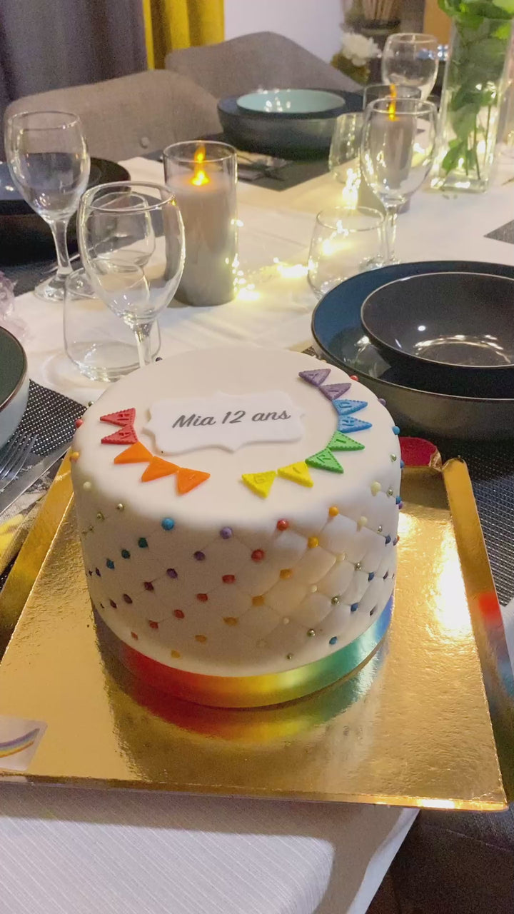 Pride-Deluxe-Torte - doppelte Höhe