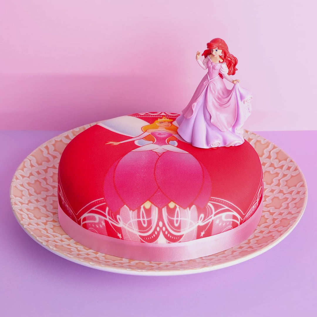 Prinzessin-Torte mit Arielle® Figur