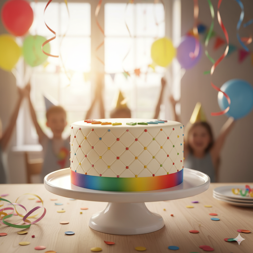 Pride-Deluxe-Torte - doppelte Höhe