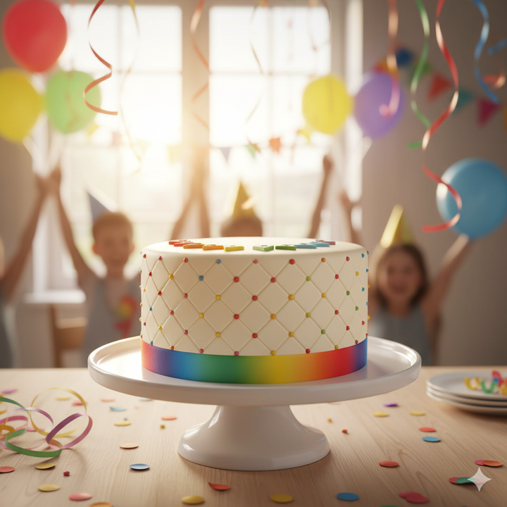 Pride-Deluxe-Torte - doppelte Höhe