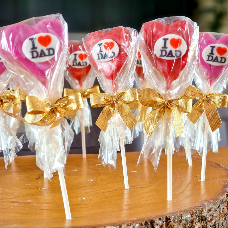 "I Love Dad" Cake-Pops (12 Stück)