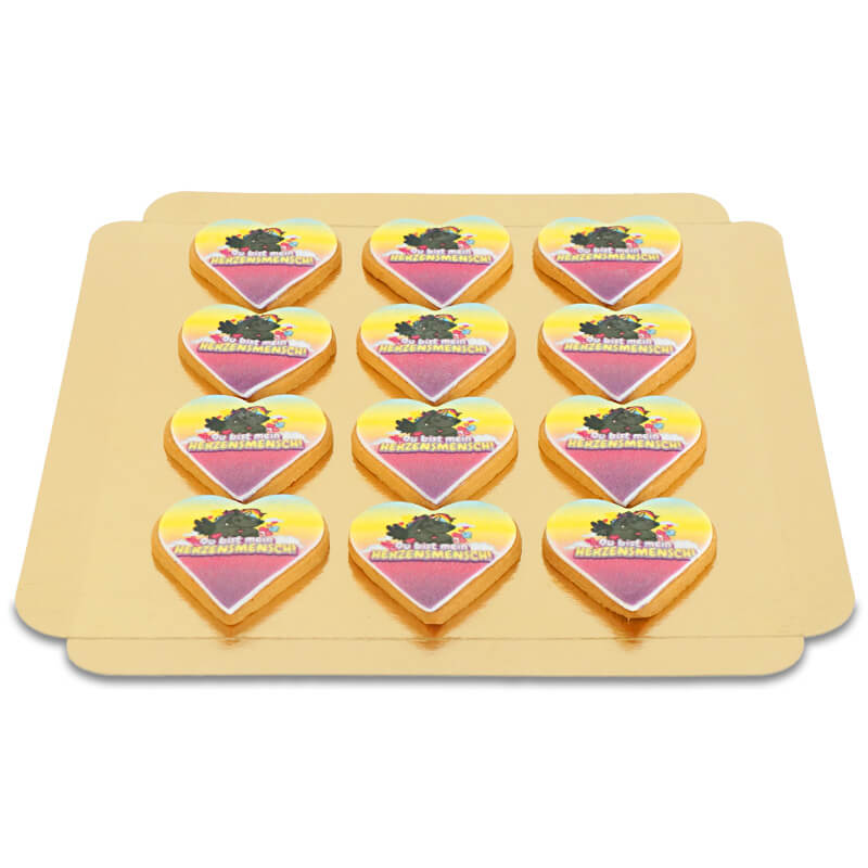 Pummeleinhorn Herzensmensch Kekse (12 Stück)