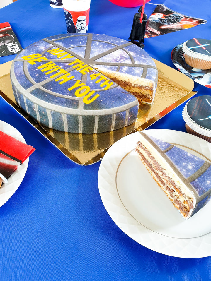 Darth Vader® auf Space-Torte