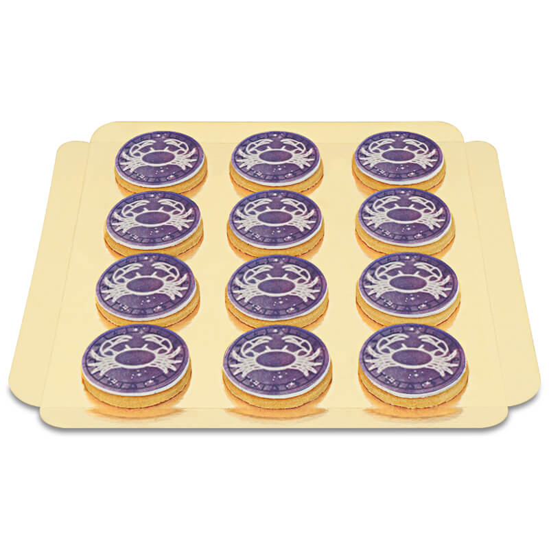 Sternzeichen Krebs Kekse (12 Stück)