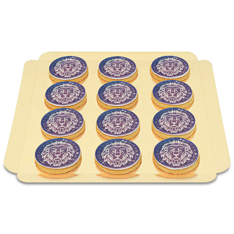Sternzeichen Löwe Kekse (12 Stück)