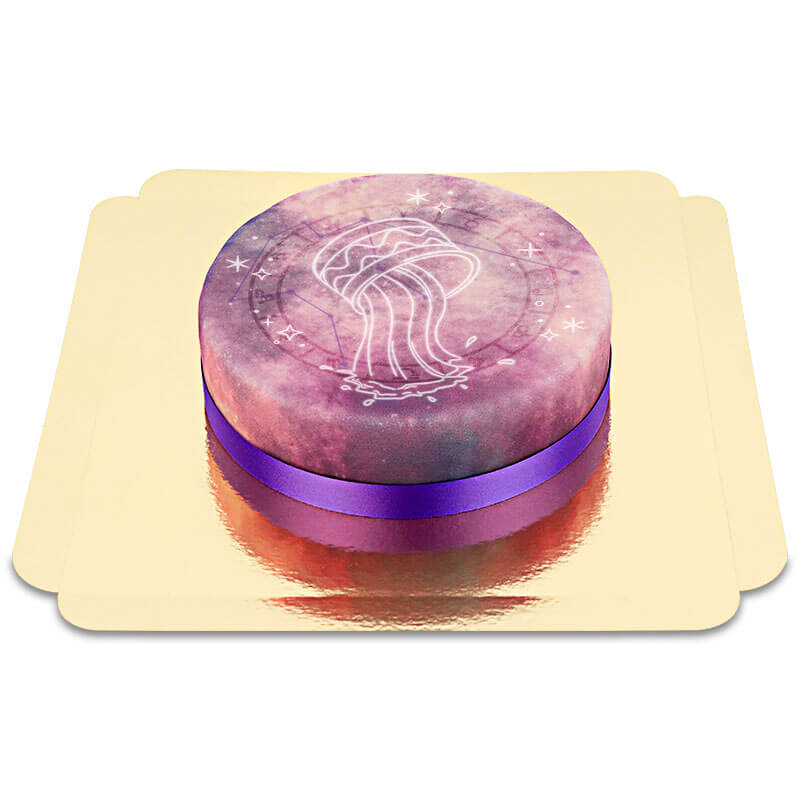 Sternzeichen Wassermann Torte