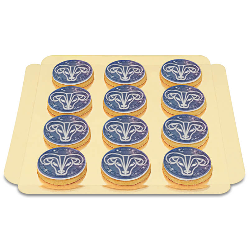 Sternzeichen Widder Kekse (12 Stück)