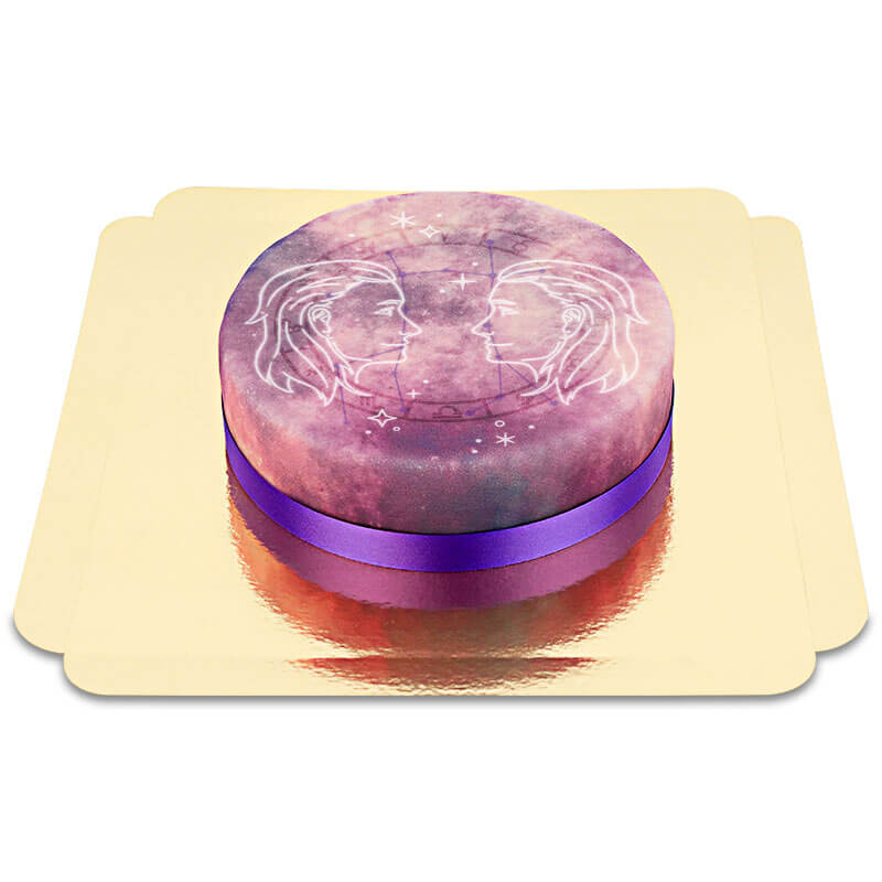 Sternzeichen Zwilling Torte