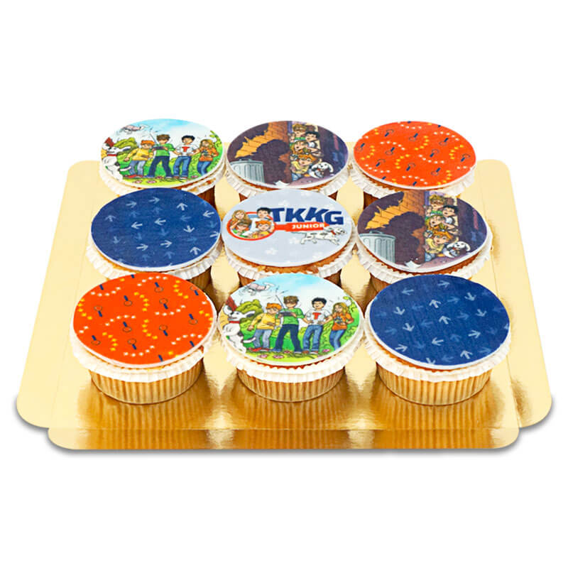 TKKG Junior Cupcakes (9 Stück)