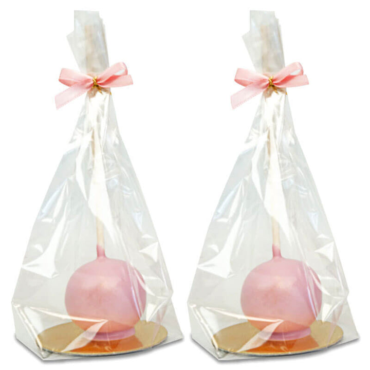 Valentinstags-Deluxe-Cake-Pops Rosa (10 Stück)