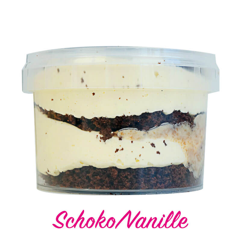 Torte-Geschmacksproben "Schoko-Mix" (5er Set)