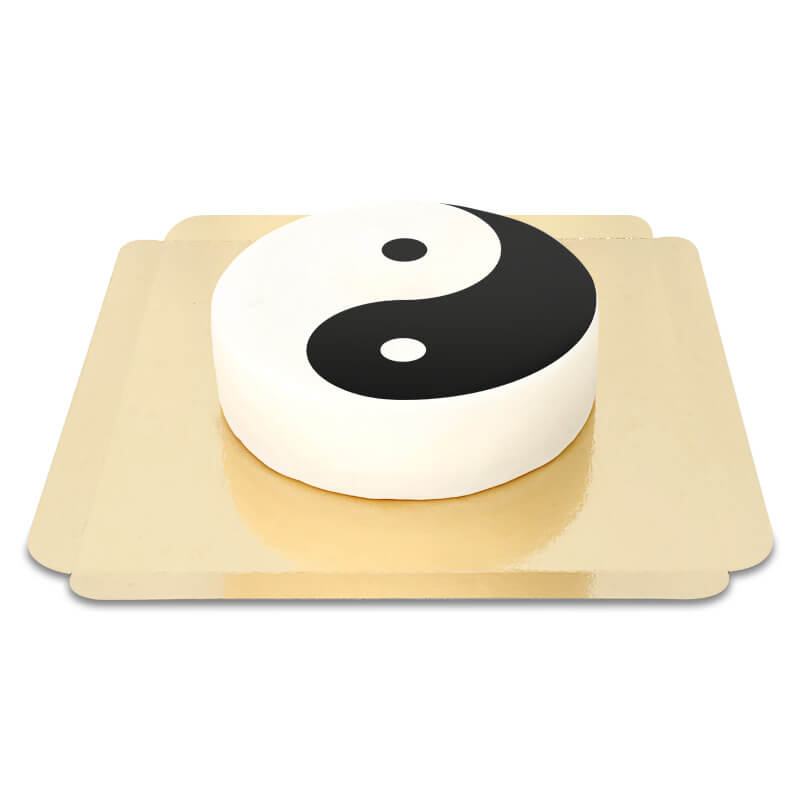 Yin und Yang-Torte