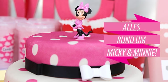 Minnie Mouse Torten zum Geburtstag 🍰