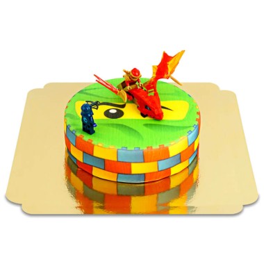 Lego Ninjago auf Ninja-Torte