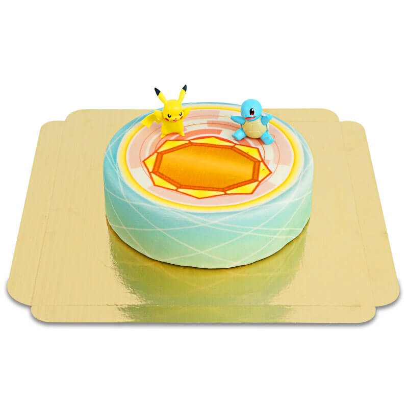 Pokémon®-Figur auf Orden-Torte