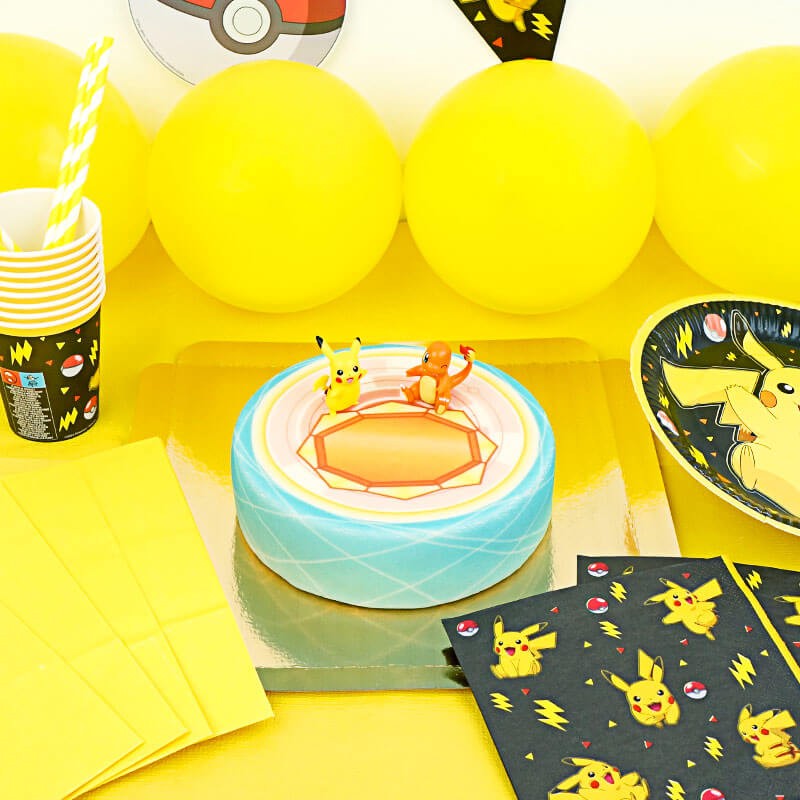 Pokemon Partyset inkl. Torte